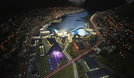 Klaksvik city centre urban project